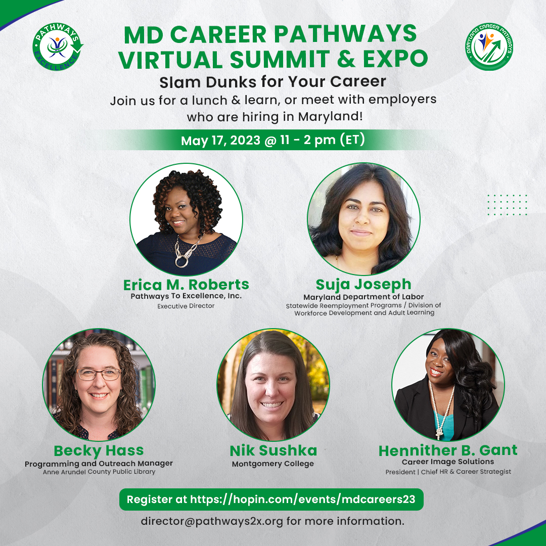 MD Career Pathways Virtual Summit & Expo – Pathways2X